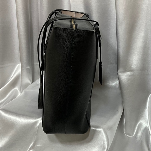 Kate Spade Black Zipper Tote KAT012.   9-H3a - Picture 5 of 9